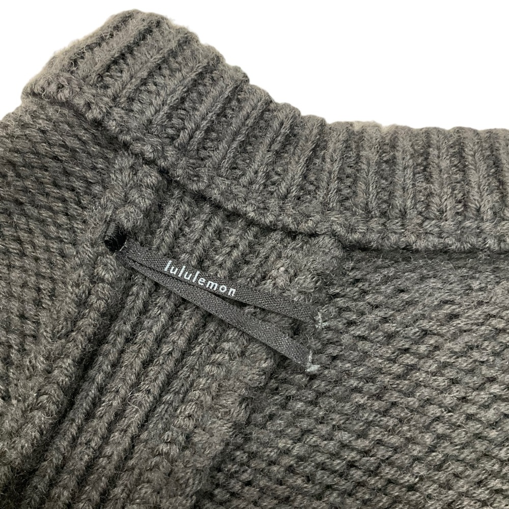 Lululemon Yin To You Crewneck Sweater Wool Dark Wren Lulu Casual Yoga - Picture 14 of 16